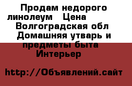 Продам недорого линолеум › Цена ­ 3 000 - Волгоградская обл. Домашняя утварь и предметы быта » Интерьер   